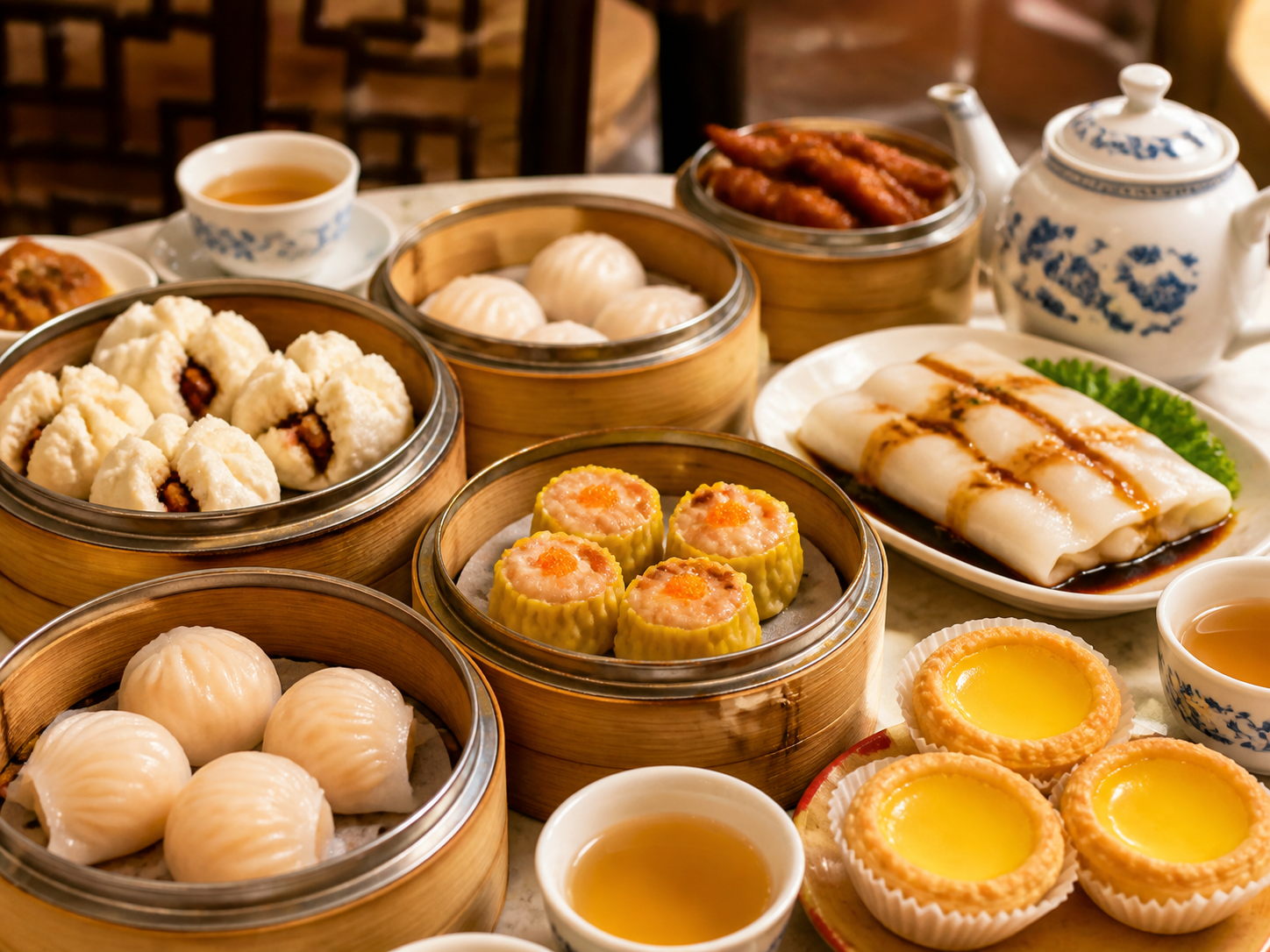 Guangzhou Yum Cha Dim Sum Morning